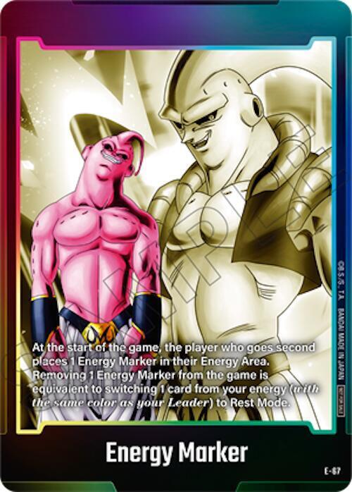 Energy Marker Card Front