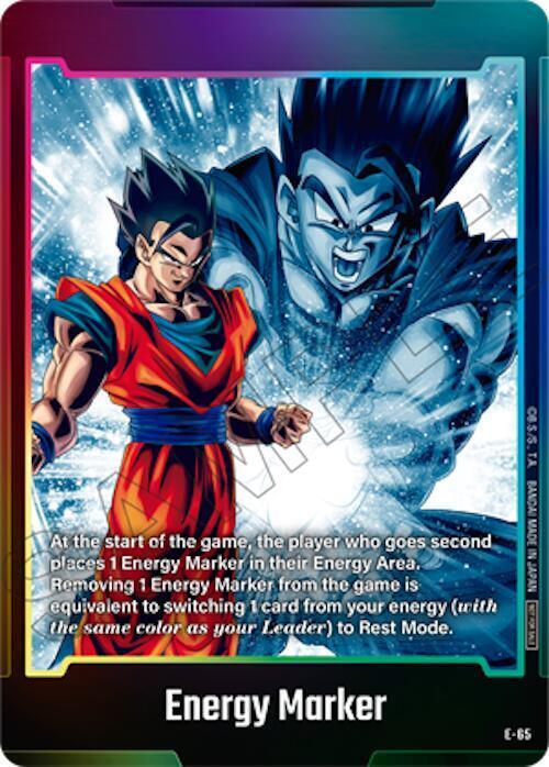 Energy Marker Card Front