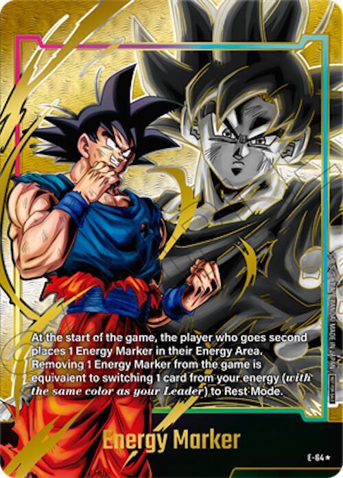 Energy Marker "Son Goku" Card Front