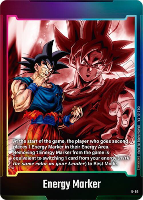 Energy Marker "Son Goku" Card Front