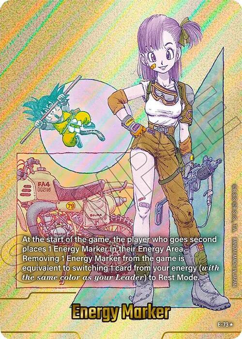 "Bulma" Energy Marker Card Front