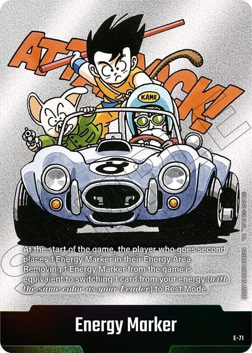 Energy Marker Card Front