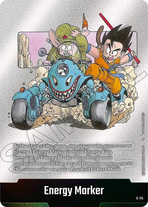 Energy Marker Card Front