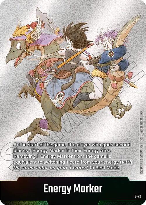 Energy Marker Card Front