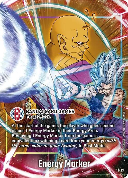 "Son Gohan" Energy Marker Card Front