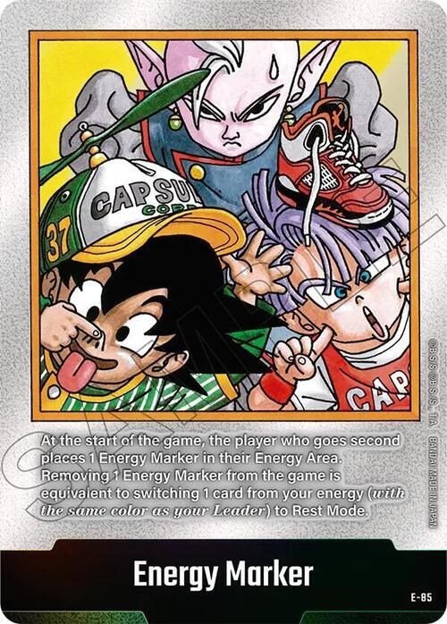 Energy Marker Card Front