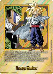 "Cell & Son Gohan" Energy Marker · E-81 | Gold E-81g