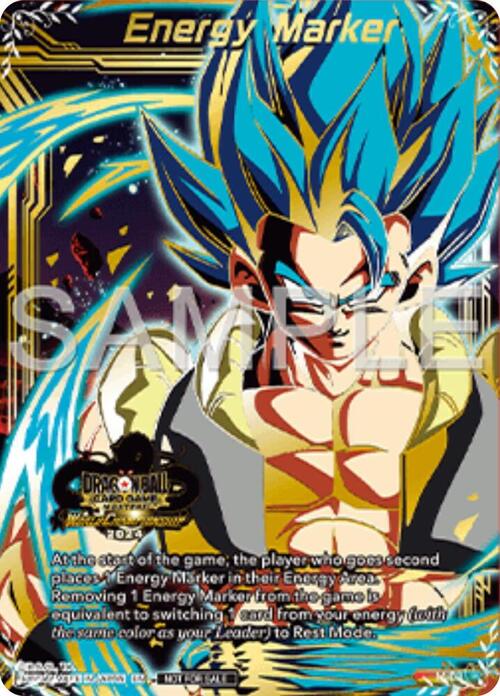 "Gogeta" Energy Marker Card Front