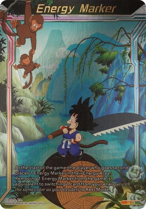 "Son Goku" Energy Marker Card Front