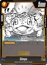 Ginyu · Pre-Release Stamped FB01-107