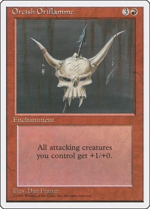 Orcish Oriflamme Card Front