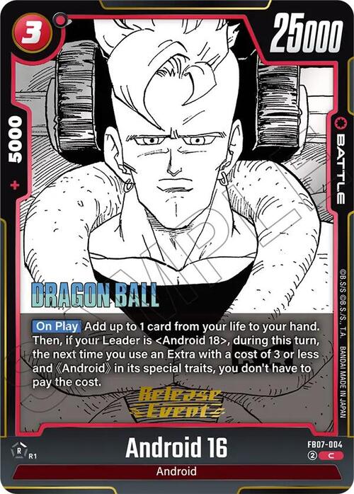 Android 16 Card Front