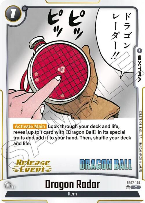 Dragon Radar Card Front