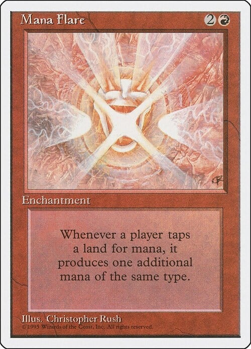 Mana Flare Card Front