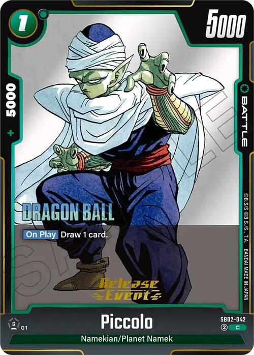 Piccolo Card Front