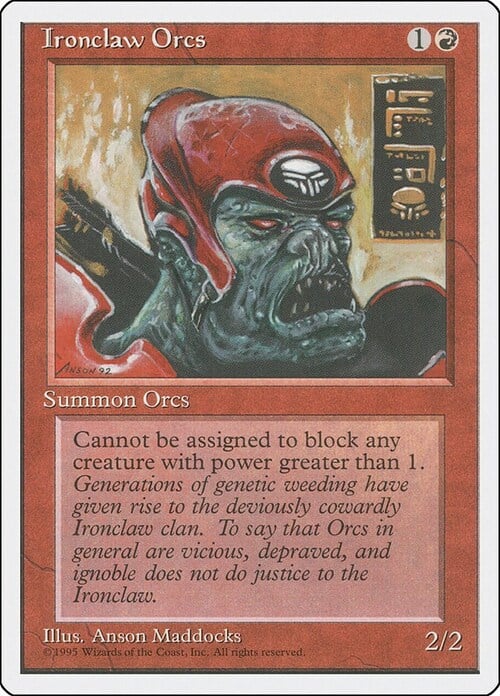 Ironclaw Orcs Card Front