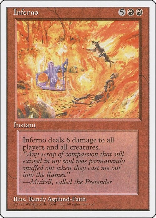 Inferno Card Front