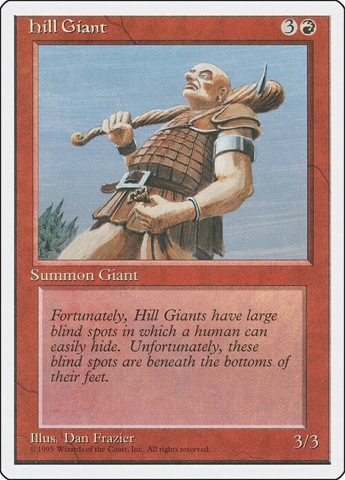 Hill Giant Card Front