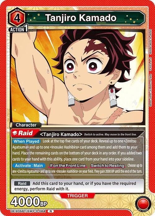Tanjiro Kamado Card Front