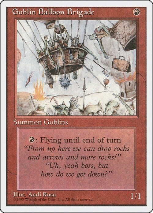Goblin Balloon Brigade Card Front