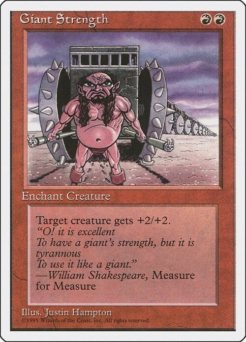 Giant Strength Card Front