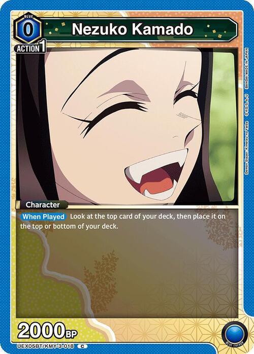 Nezuko Kamado Card Front