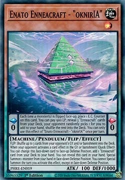 Enato Enneacraft - "oknirIA" Card Front