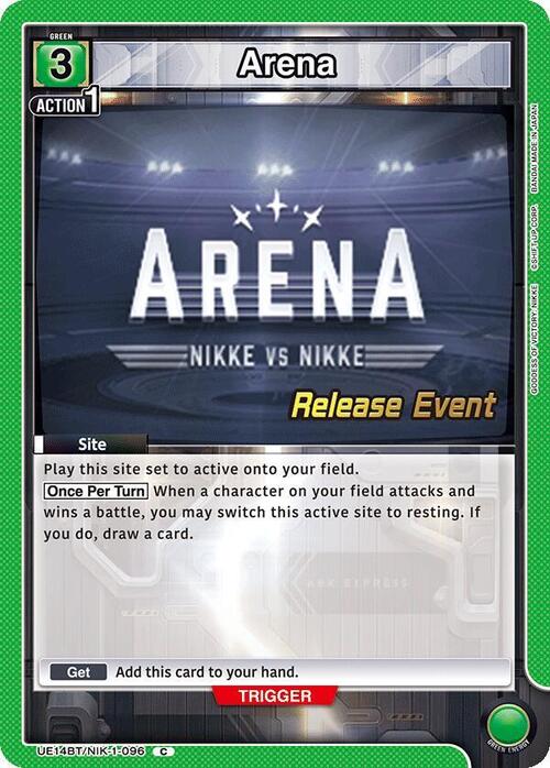 Arena Card Front
