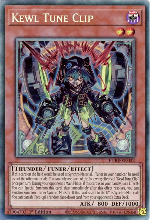 Kewl Tune Clip Card Front