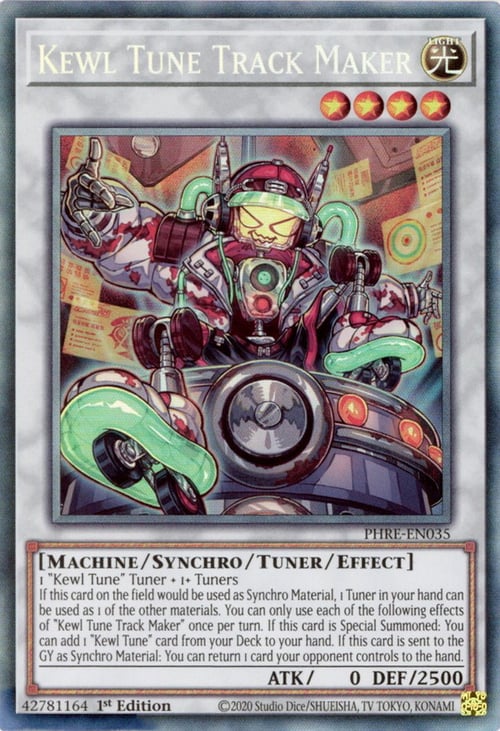 Kewl Tune Track Maker Card Front