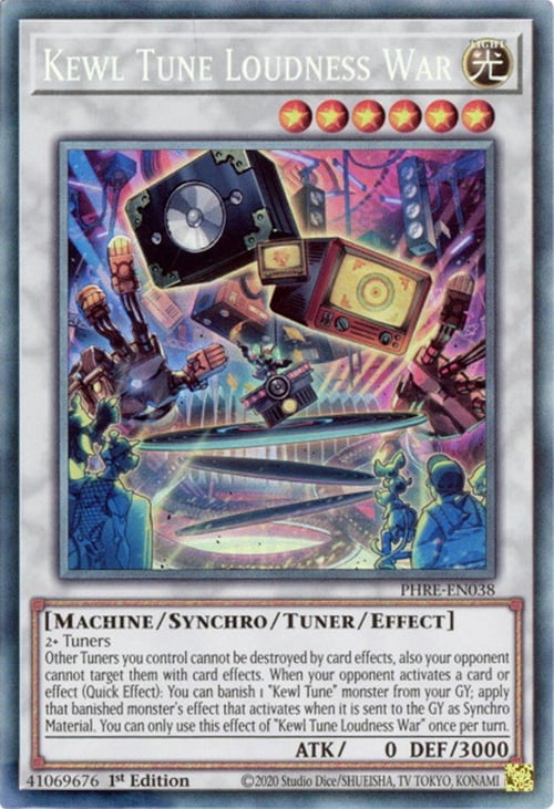Kewl Tune Loudness Card Front