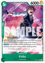 Koby · 3rd Anniversary Stamp  OP13-025