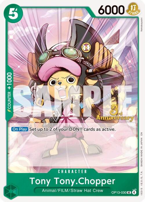 Tony Tony.Chopper Card Front