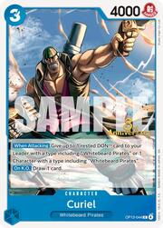 Curiel · 3rd Anniversary Stamp  OP13-044