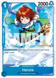 Haruta · 3rd Anniversary Stamp  OP13-045