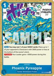Phoenix Pyreapple · 3rd Anniversary Stamp  OP13-058