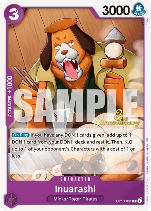 Inuarashi Card Front