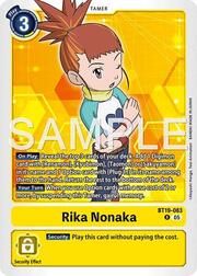 Rika Nonaka · Alternate Art BT19-083a