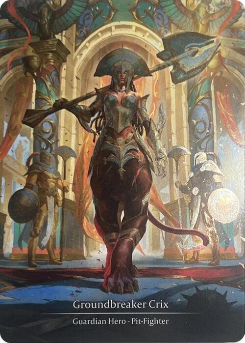 Groundbreaker Crix Card Front