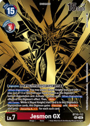 Jesmon GX · Tamer's Evolution Box -Rise of Digimon- BT10-112