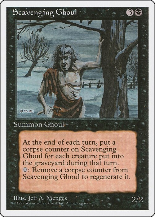 Scavenging Ghoul Card Front