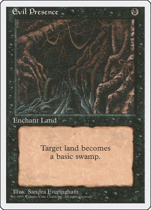 Evil Presence Card Front