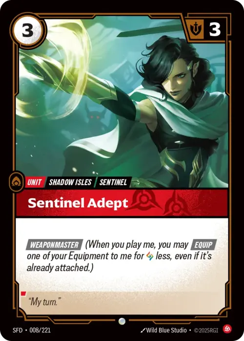 Sentinel Adept Frente