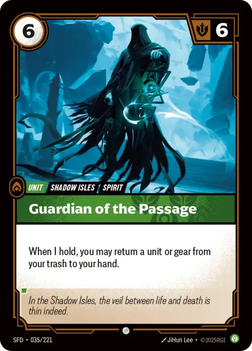 Guardian of the Passage Card Front