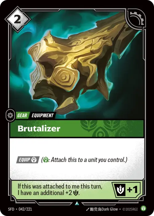 Brutalizer Card Front