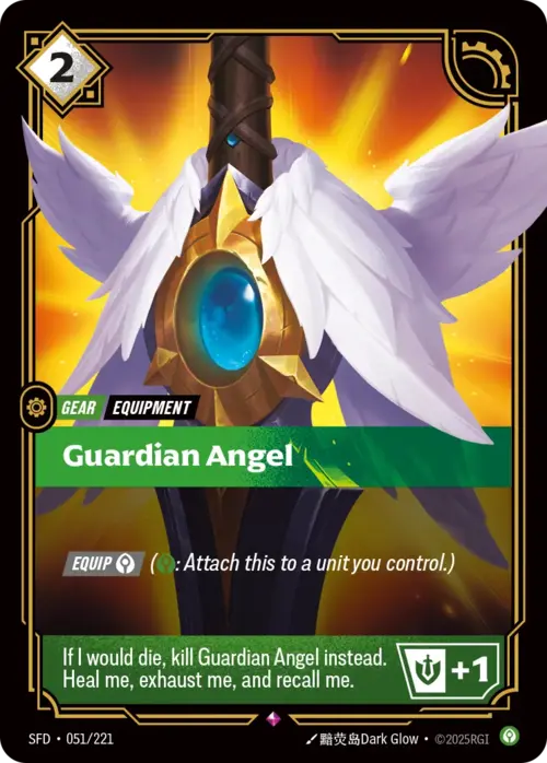 Guardian Angel Card Front