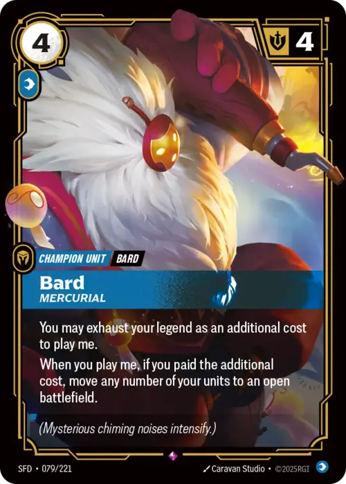 Bard - Mercurial Card Front