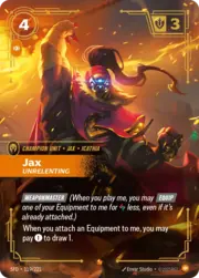 Jax - Unrelenting