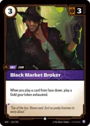 Black Market Broker 121