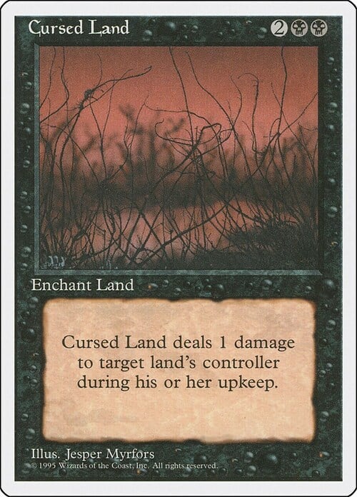 Cursed Land Card Front